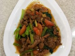 芥兰炒牛肉-發記潮汕大排档(宝翔路店)