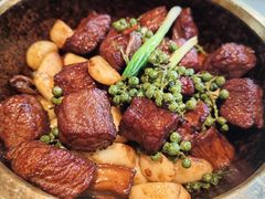 煎烹牛肉-狮王府淮扬菜(夫子庙老门东店)