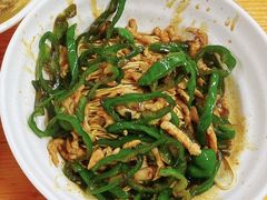 青椒肉丝拌面-超爷叔面馆(西园店)