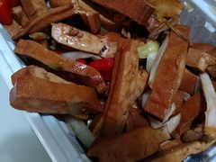 韭黄香干肉丝-绿茶餐厅(coco park 店)