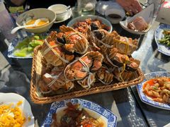 -七的湖·晚芳亭·阳澄湖农家菜·大闸蟹(莲花岛店)