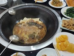 -北京龙庆四季香农家饭庄·灶台鱼·碳烤虹鳟鱼(龙庆峡店)