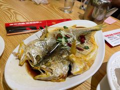 清蒸大黄花鱼-渔家颂歌渔家味道(青石路店)