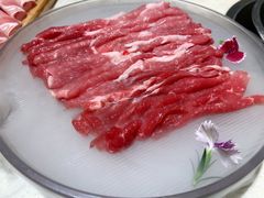 手工鲜切羊腿肉-阳坊胜利涮羊肉(阳坊总店)