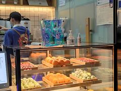 面包甜点陈列柜-茶百道(春熙路银石广场店)