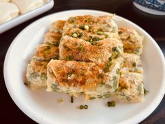 煎豆腐竹包-山水人家