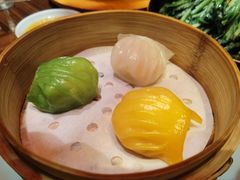 三色蔬鲜虾饺-万丽轩·粤菜(王府井金茂万丽酒店)