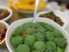 翡翠圆子汤-柏合黄记豆腐皮饭店