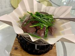 韭菜上汤猪红-乜都得港式茶楼(天贵路店)