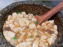 石锅鸡汤豆腐-绿茶餐厅