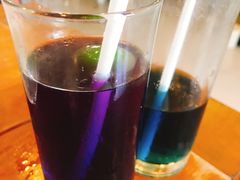 -蝶豆花蓝面条