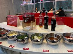 自助调料区-为什么牛潮汕牛肉火锅(中信广场店)