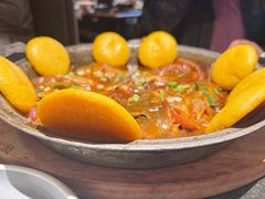 鱼锅饼子-五谷丰登农家院·地道胶东菜·海鲜烧烤(威海店)