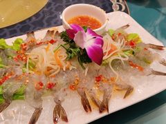 泰式生虾刺身-院子君亭亚洲厨房花园餐厅