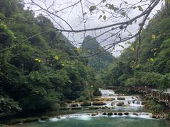 -小七孔景区-六十八级跌水瀑布