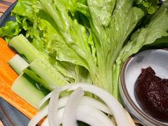 季节蔬菜组合-烧肉达人•炭火烧肉(新天地店)