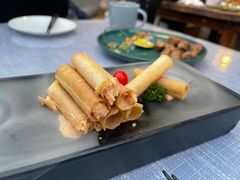脆筒龙虾卷-后海16号·北京私房菜