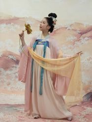 -后宫·古装汉服京剧儿童亲子全家福摄影