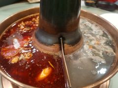 老爆三鸳鸯锅底-京门老爆三·铜锅涮肉 爆肚(望京店)