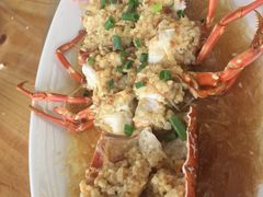 蒜蓉蒸大龙虾-七鲜渔港美食餐厅(巽寮湾海景店)