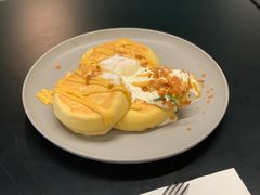 流心奶黄松饼-NokNok Coffee(宽窄巷子店)