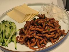 京酱肉丝-北平楼·烤鸭·北京菜(牡丹园店)