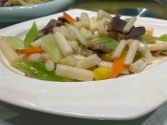 藕带炒鸭肫-湖庭壹品鸭王·传统北京烤鸭·别墅私房菜·庭院宵夜(江宁店)