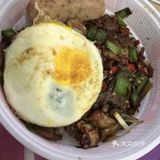 今天的午餐有点辣，盖码饭好吃