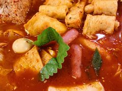 鱼饼火山炒年糕-包装马车·韩国料理·포장마차