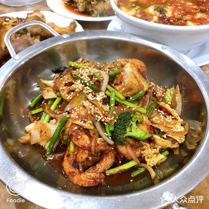 方圆美味干锅大虾图片