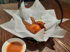 鲜虾胶酿脆皮鸡翅-港丽餐厅(杭大店)