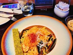 咸蛋黄芝士海鲜意面-bluefrog蓝蛙(恒隆广场店)