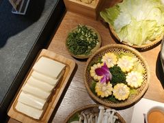 嫩豆腐-盡膳口福跷脚牛肉火锅(北美新天地店)