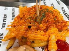 辣味重芝士薯条-shark burger·鲨鱼汉堡(交子大道店)