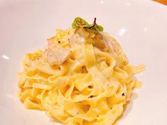 奶油培根意大利宽面-沈阳君悦酒店·意坊意大利餐厅