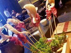 乐山英雄签签-盡膳口福跷脚牛肉火锅(北美新天地店)