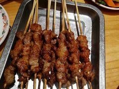 电烤羊肉串-老门框爆肚涮肉(望京店)
