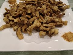 软炸鲜蘑-黄家饺子东北特色菜馆(湖滨商业街店)