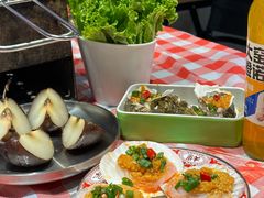 -生火火·地摊小炉子烧烤自助.鲜切牛羊肉(龙湖北城天街店)