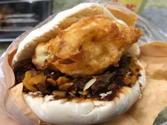 蛋菜夹馍-老马家马蓉蛋菜夹馍·腊牛肉夹馍(回民街店)