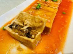 浇汁豆腐箱-老牌坊鲁菜名店(聊城美食岛店)