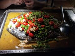 -探鱼·鲜青椒爽麻烤鱼(番禺万达店)