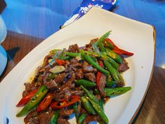 杭椒牛柳-渔家大院·地道威海菜(石岛店)