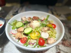 温泉蛋鸡肉沙拉-Wood Garden(合生汇店)