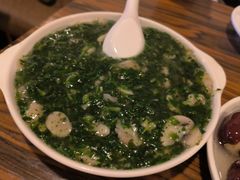 荠菜烩蘑菇-建国328 本帮小馆·面馆