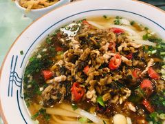 外婆菜炒肉-刘氏三和面馆