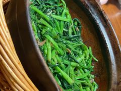 虾酱空心菜-熠盛·本帮菜Bistro(永嘉路店)