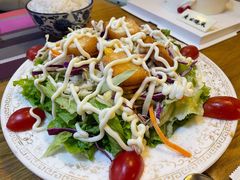 蔬菜芝士沙拉-食彩美印度特色美食餐厅·印度料理
