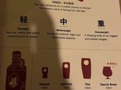 菜单-Boxing Cat Brewery拳击猫精酿啤酒馆(永福店)