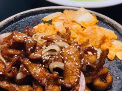 泡菜烤肉佐西生菜-客汀家宴·客家烟火 四季食材(集美店)